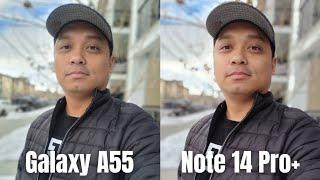 Galaxy A55 vs Redmi Note 14 Pro+ camera comparison! Top Midrange Phones of 2025!