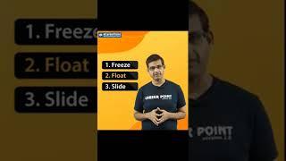 JoSAA Counseling 2022 | Seat Allotment | Freeze Float Slide #shorts by SM Sir #JoSAA_2022