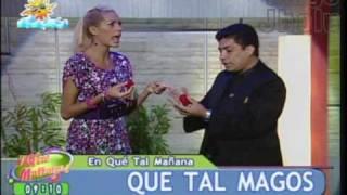 Tienda de Magia en Lima - Escuela de Magia - Mago Jholu - Programa TV Que Tal Mañana - Perú