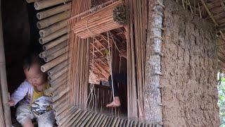 New life - what will the bamboo rolling door look like? grow sweet potatoes.