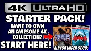 The 4K UHD Starter PACK! | Must OWN And Affordable Titles For Starting A 4K COLLECTION!