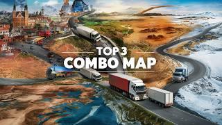 Топ-3 сборки карт  для Euro Truck Simulator 2: полный обзор и установка  Combo map pack ets2