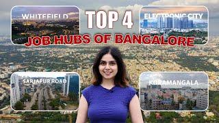 PM Top 4 Employments hub of Bengaluru #bengaluru