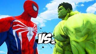 THE HULK VS SPIDERMAN (PS4) - EPIC SUPERHEROES BATTLE