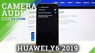 How to Use Camera Audio Control in Huawei Y6 2019 - Activate Audio Control