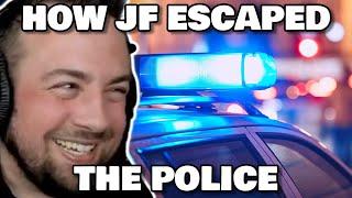 JF GARIEPY EXPLAINS HOW HE ESCAPED THE POLICE!