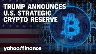 President Trump announces strategic crypto reserve