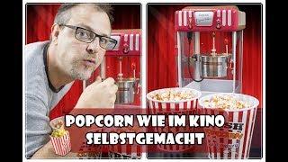 Popcorn wie im kino selbstgemacht | Klarstein Volcano Popcornmaschine | Mushroom oder Butterfly