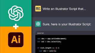 ChatGPT and Adobe Illustrator: Scripting With A.I.