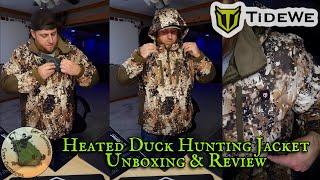 Tidewe - Heated Duck Hunting Jacket | Unboxing & Review