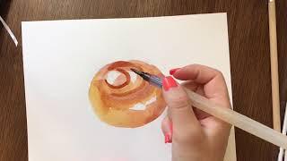 Bun with raisins tutorial