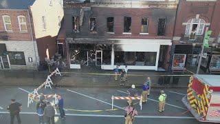 Fire destroys Hermann antique store