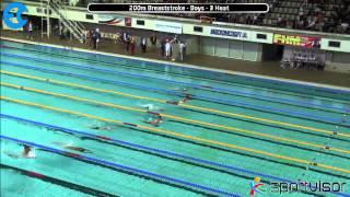 200m Breaststroke - Boys - 3 Heat