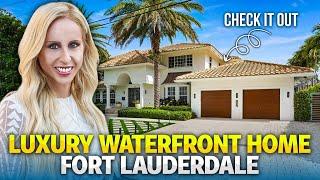 Inside the Luxury Waterfront Home Las Olas Isles Fort Lauderdale