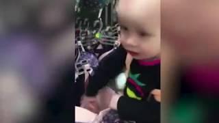 Hungry Toddler Searches For Milk In Department Store’s Bra Section