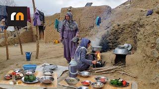 Daily Routine Village Life in Afghanistan | Cooking Rural Style Food