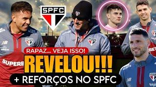 RAPAZ... ZUBELDÍA REVELA + REFORÇOS E ENZO DÍAZ SURPREENDE EM TREINO! MERCADO DA BOLA DO SPFC