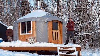 Alaska Yurt Tour | The BEST Housing Option for Young People?