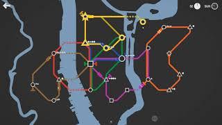 ASMR Soothing Sound Experimenting NO TALKING (Mini Metro Game play)