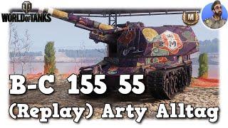 World of Tanks - Bat.-Châtillon 155 55 - Arty Alltag auf Tier 9