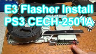 [PS3] How to Downgrade a PS3 to 3.55 with an E3 Flasher (PS3 Model CECH-2501)