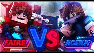 АГЕРА vs ФЭЙР ! АГЕРУ ЗАБАНИЛИ ! Agera001 vs FaireHero ! Битва в майнкрафт Hypixel SkyWars Minecraft