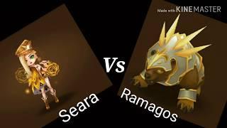 This monster Nat 3 can baet seara Easily , Seara Vs Rock Ramagos , who will win ?