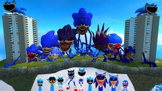 Facingconstructs Destroy All Shin Sonic Tapes Family & Smiley's in Garry's Mod