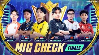 Grand Finals Mic Check | FFWS SEA 2025 Spring | Challenge Your Limits