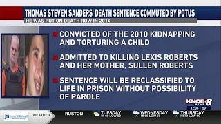 Thomas Steven Sanders' death sentence commuted by President Biden