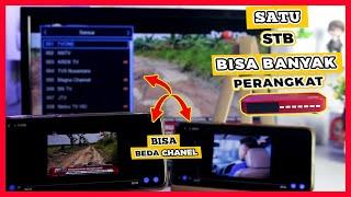 PALING DICARI! Cukup 1 STB Buat Banyak Perangkat | Review Set Top Box TV Digital DVBT2 Tanaka SNIPER