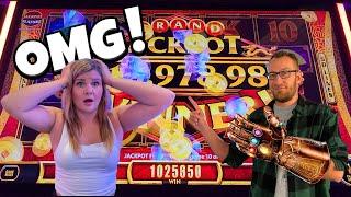 We Hit the GRAND JACKPOT! Our BIGGEST Slot Win of the Year!