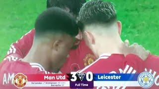 MANCHESTER UNITED VS LEICHESTER CITY  3-0 HIGHLIGHTS GOALS