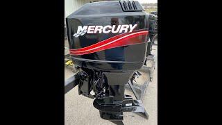 2002 Mercury 90 HP 3-Cylinder Carbureted 2-Stroke 20" (L) Outboard Motor