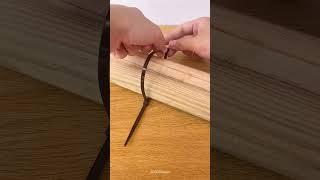 The simple way to extend a zip tie #shorts