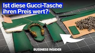 Eine 1.035 Euro teure Gucci-Tasche wird untersucht: Ist sie den Preis wert? | Refurbished | Insider