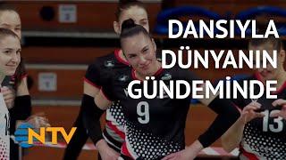 Ukraynalı Kadın Voleybolcunun Sempatik Dansı | NTV