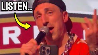 Brad Marchand is an absolute MENACE for saying this...