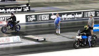 Harley-Davidson Pan America 1250 Vs. Suzuki SV650 Sport Bike Drag Race  Las Vegas 6-2-2023 - 4K UHD