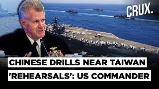 Top US Commander Flags PLA's "Dangerous Course" As China Defends "Deterrent" Drills Near Taiwan