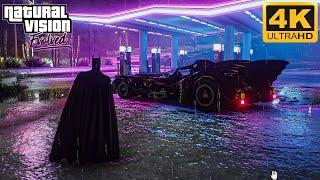 GTA 5 - Batman (1989) Ultra Realistic Graphic Gameplay (Natural Vision Evolved) 4K