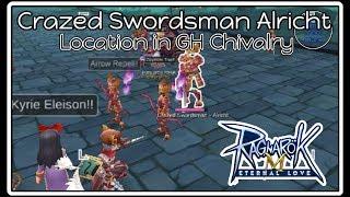 Crazed Swordsman Alricht Location: Invisible Arrow Quest - Ragnarok Mobile Eternal Love