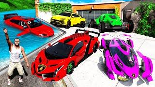 Collecting EVERY LAMBORGHINI in GTA 5!