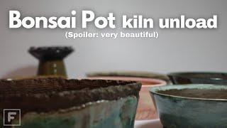 BONSAI POT Kiln unload (ASMR) | unloading the commission for @TOMSAI , @naturgeist …​⁠