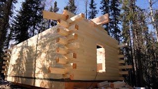 ALASKAN Log Cabin Project (Summer Beam) - Wk 4