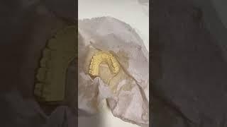 How to make vampire fang retainers #shorts