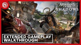 Assassin's Creed Shadows Extended Gameplay Walkthrough  Ubisoft Forward - VGD