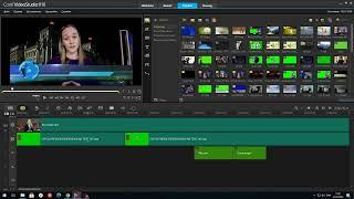 Урок 10.Работа с хромакеем в Corel Video studio.