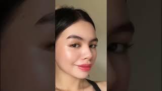 Ms Bea bernardine using Garden Lab Castor Oil with Argan oil and AVOCADO