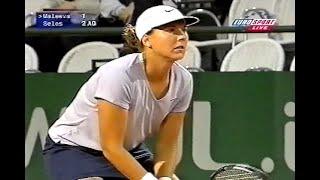 Monica Seles vs. Magdalena Maleeva Rome 2000 R2 